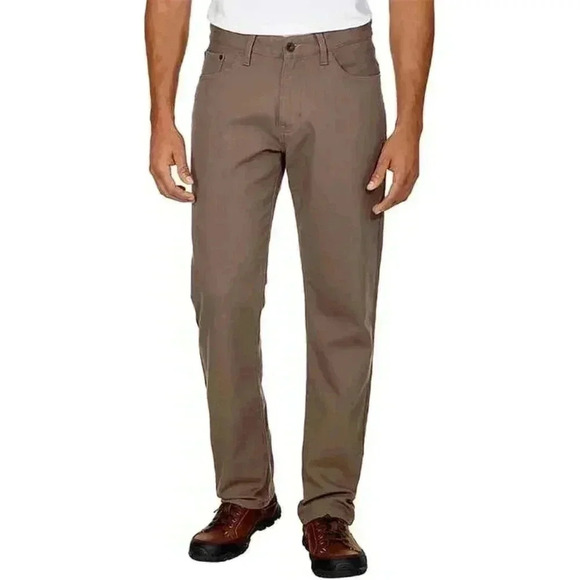 Mens Westherproof Vintage Fleece Lined Stretch Canvas Pamt 34X30 - Picture 1 of 6